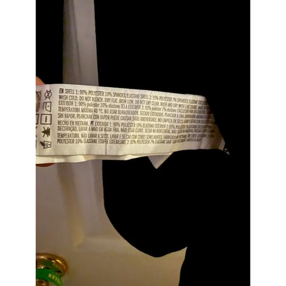 Sheer and Velvet Little Black Dress By Express Size Large - Picture 6 of 7